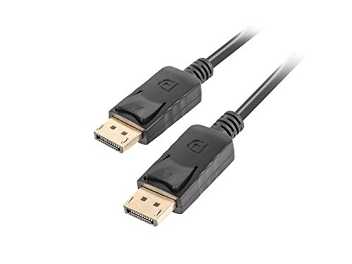 Cable LANBERG CA-DPDP-10CC-0018-BK DISPLAYPORT M/M 1.8M 4K BLACK