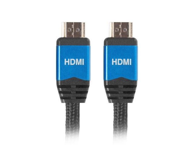 Մալուխ LANBERG CA-HDMI-20CU-0018-BL HDMI-HDMI V2.0 HIGH SPEED ETHERNET 1.8M, CU, Premium, Black