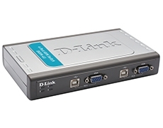 KVM-Коммуникатор 4port D-Link DKVM-4U/C1A KVM-Коммуникатор 4port D-Link DKVM-4U/C1A