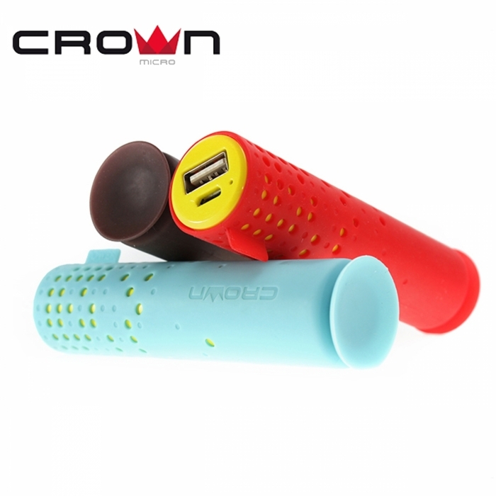 Power supply CrownMicro CMPB-6200 (2600mAh, 1A, Red&Yellow)