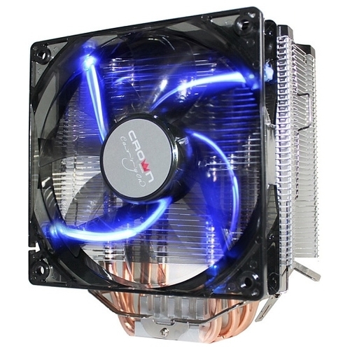 Cooler Crown CM-5 (Universal socket INTEL/AMD, Copper tubes, TDP up to 187w)