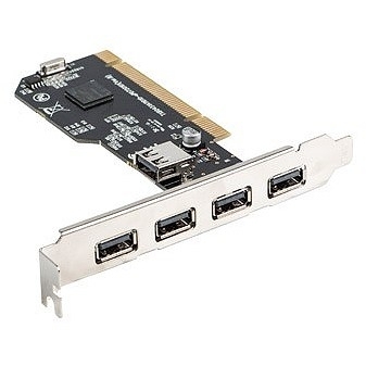 Controller Lanberg PCI-US2-005 (PCI, 4port USB 2.0)