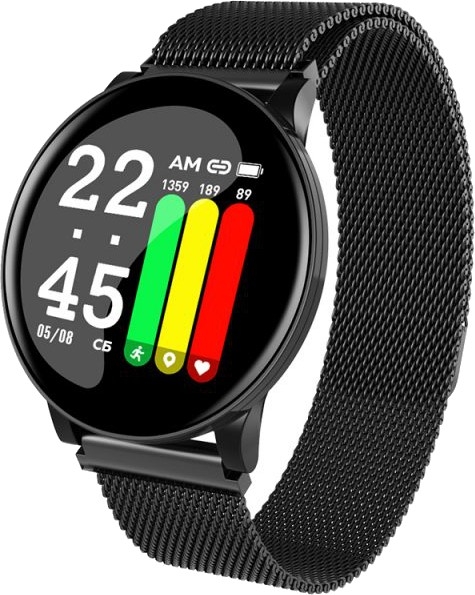 Смарт-часы Smarterra SmartLife UNO SM-SLUNOB (1.3", Black) Смарт-часы Smarterra SmartLife UNO SM-SLUNOB (1.3