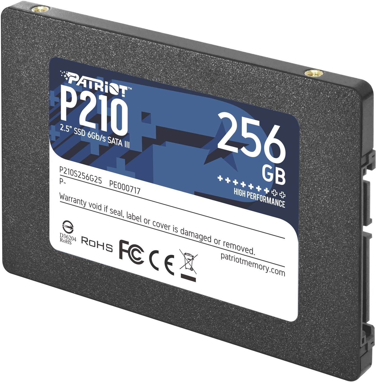 SSD 256GB PATRIOT P210S256G25 P210 (2.5