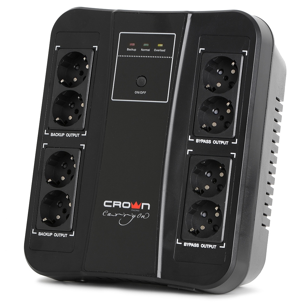 UPS 650VA CrownMicro CMUS-255 EURO SMART