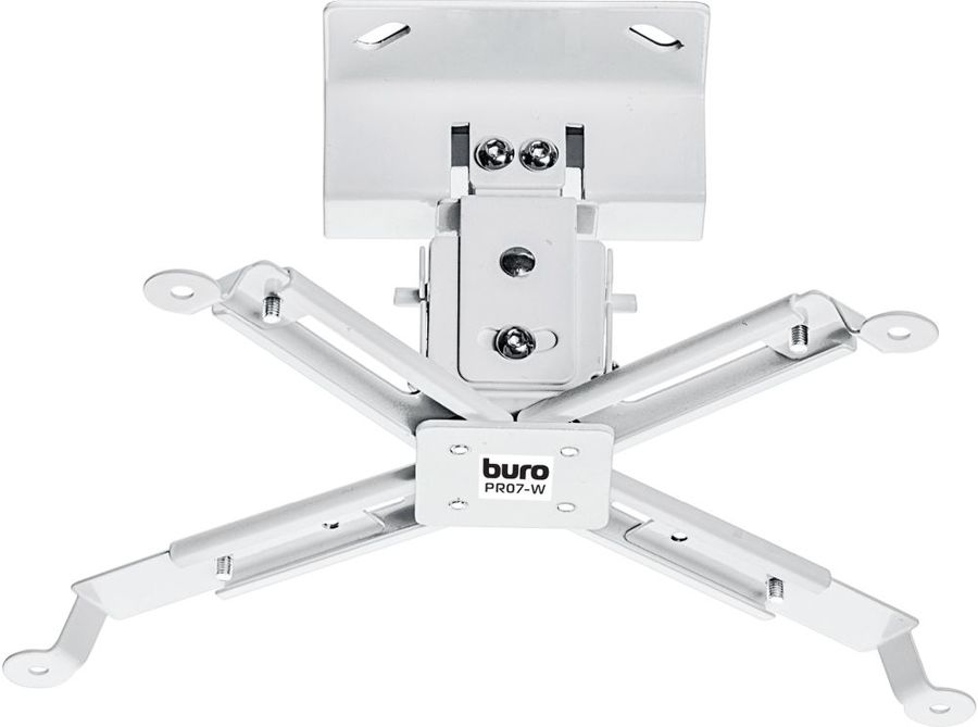 Кронштейн для проектора Buro PR07-W (White, Up to 12kg)