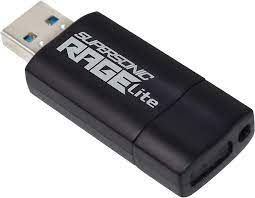 Флешка USB 256GB Patriot PEF256GRLB32U SS Rage Lite (USB 3.2, Black) Флешка USB 256GB Patriot PEF256GRLB32U SS Rage Lite (USB 3.2, Black)
