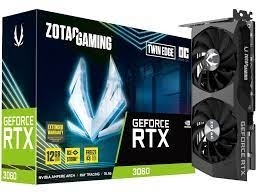 Видеокарта 12GB Zotac GeForce RTX3060 Gaming Twin Edge (15000MHz, GDDR6, 192bit, HDMI/3xDP) Видеокарта 12GB Zotac GeForce RTX3060 Gaming Twin Edge (15000MHz, GDDR6, 192bit, HDMI/3xDP)