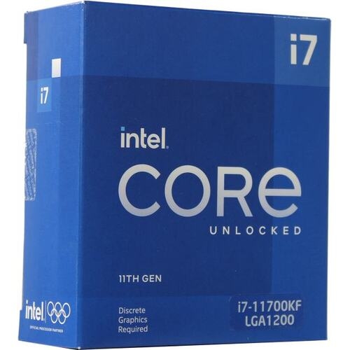 Процессор Intel Core i7 11700KF (3.6GHz, 16Mb, 8GT/s, S1200, BOX)