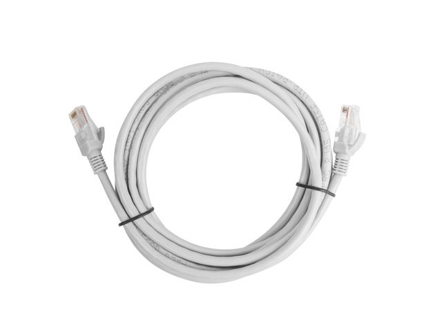 Кабель LANBERG PCU5-10CC-0300-S UTP PATCHCORD CAT5E 3.0M SILVER