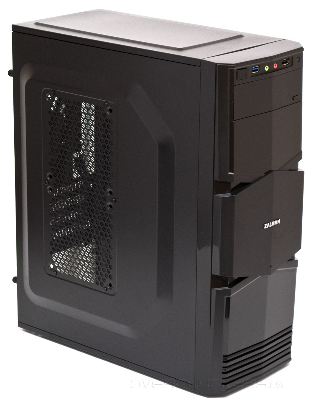 Case MidiTower Zalman ZM-T3 w/o black (MidiATX)