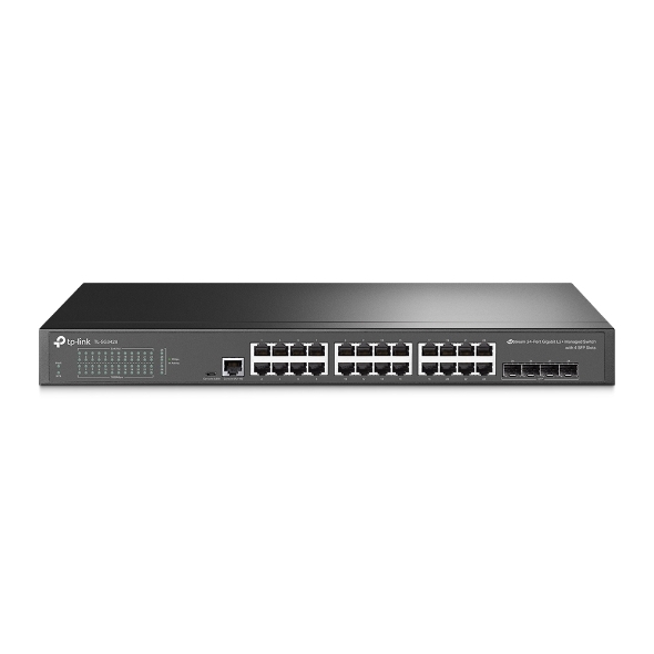 Коммуникатор 24port 10/100/1000 TP-Link TL-SG3428 (4xSFP+, Smart)