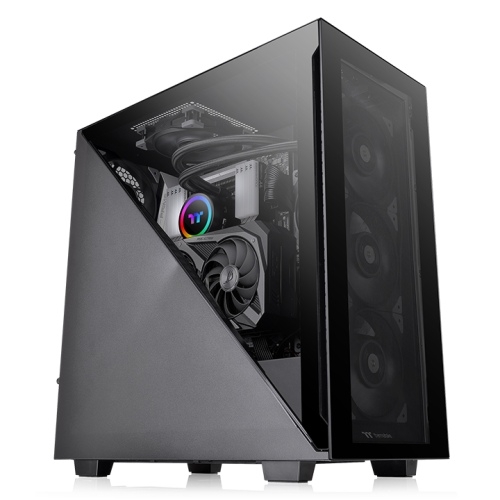 Case MidiTower ThermalTake Divider 300 TG w/o black (MidiATX)