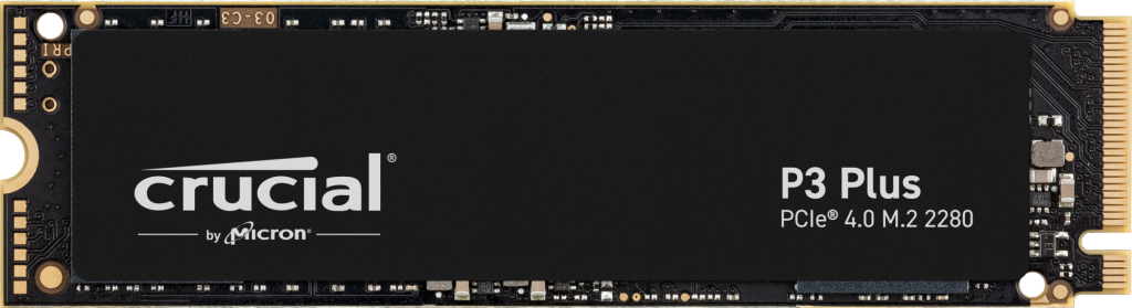 Կուտակիչ SSD M.2 500GB CRUCIAL CT500P3PSSD8 (M.2 2280 PCI-E, Reading 4700 MB/s, Writing 1900 Mb/s)