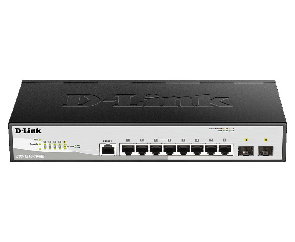 Switch 10port 10/100/1000 D-Link DGS-1210-10/E M