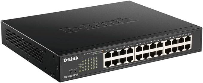 Коммуникатор 16port 10/100/1000 D-Link DGS-1100-24V2/E M RM