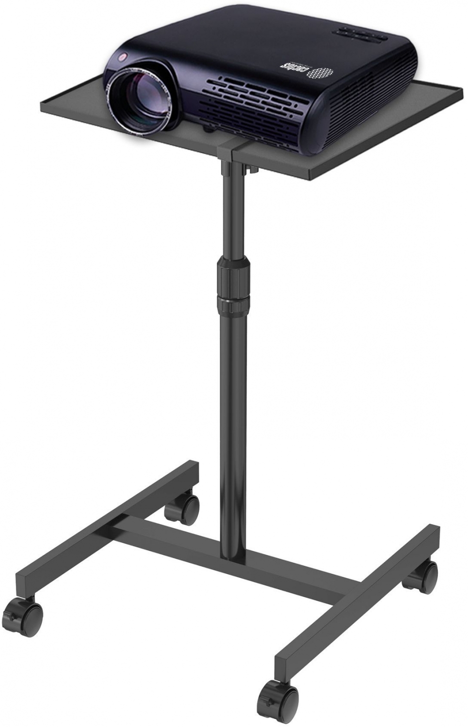 Стол для проектора Cactus CS-VM-PT01 (424x374mm, height 675-1000mm, max. 10kg, floor stand, Black)