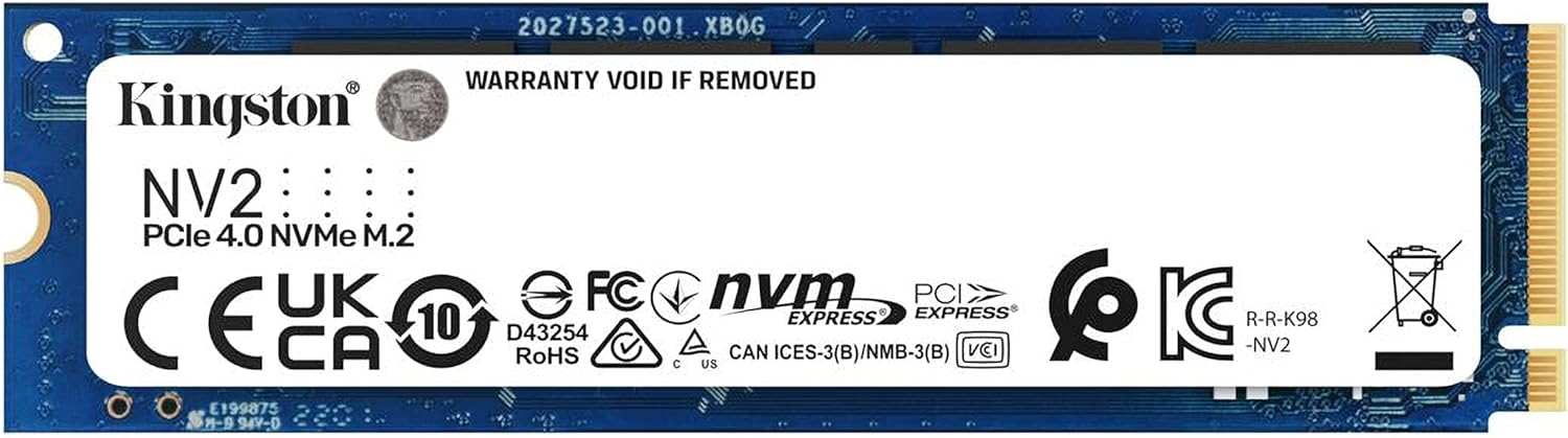 Կուտակիչ SSD M.2 500GB Kingston SNV2S/500G (M.2 2280 NVMe PCI-E, Reading 3500 MB/s, Writing 2100 Mb/s)