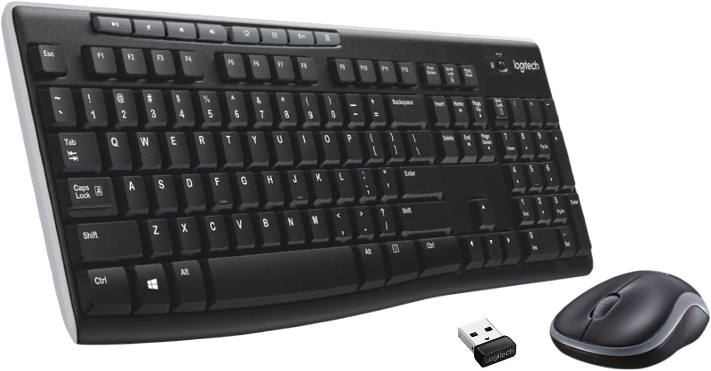 Клавиатура+Мышь беспроводные Logitech MK270 (US Layout, USB) Клавиатура+Мышь беспроводные Logitech MK270 (US Layout, USB)