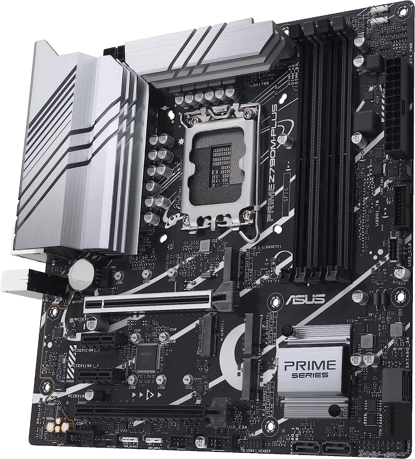 Мат. плата ASUS PRIME Z790M-PLUS (S-1700, Z790, HDMI, DP, 4xPCI-E, 4DDR5, 3xM.2, SATA3, GbLAN) Мат. плата ASUS PRIME Z790M-PLUS (S-1700, Z790, HDMI, DP, 4xPCI-E, 4DDR5, 3xM.2, SATA3, GbLAN)