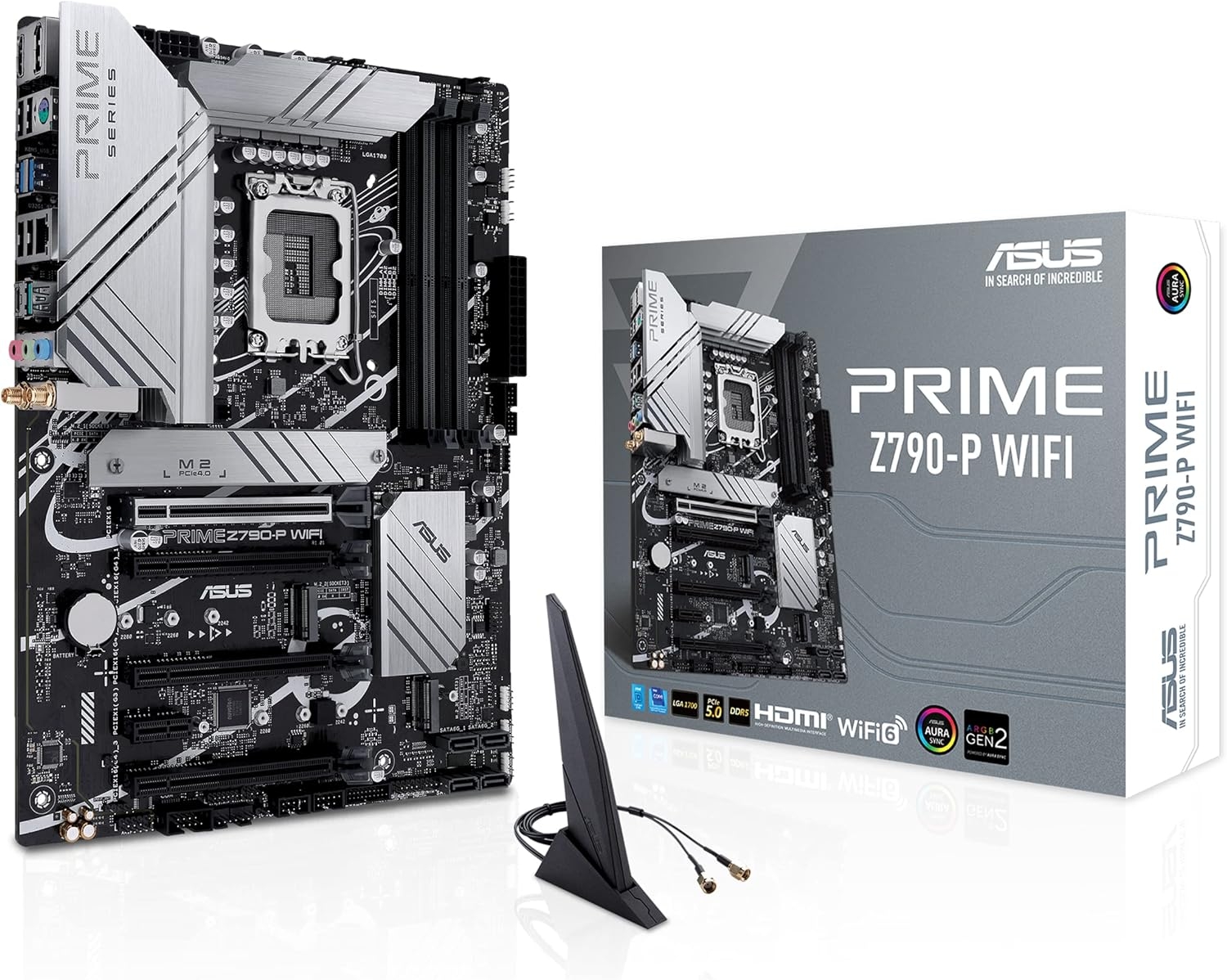 Մայրական սալիկ ASUS PRIME Z790-P (S-1700, Z790, HDMI, DP, 5xPCI-E, 4DDR5, 3xM.2, SATA3, GbLAN)