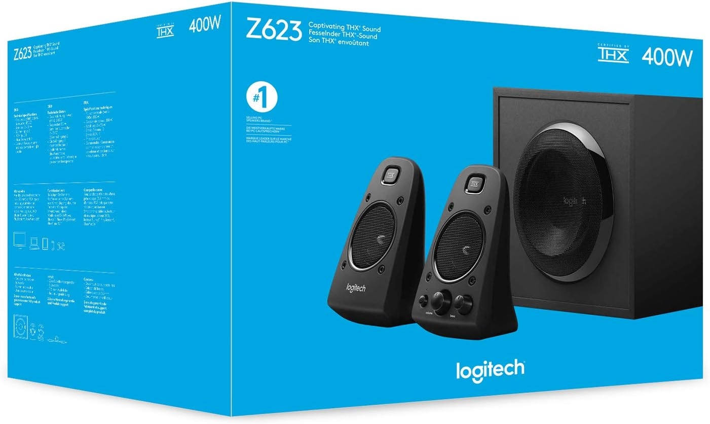 Speaker Logitech Z623 (2.1, THX 200W, Black) Speaker Logitech Z623 (2.1, THX 200W, Black)