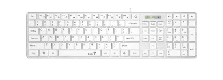 Клавиатура Genius SlimStar 126 (USB, White) Клавиатура Genius SlimStar 126 (USB, White)