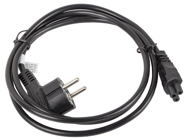 Кабель LANBERG CA-C5CA-15CC-0018-BK POWER CORD LAPTOP (MIKI) IEC 320 C5 1.8M VDE BLACK Кабель LANBERG CA-C5CA-15CC-0018-BK POWER CORD LAPTOP (MIKI) IEC 320 C5 1.8M VDE BLACK