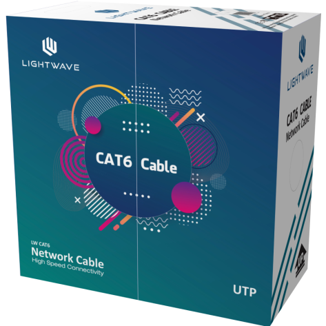 Кабель Lightwave LW CAT6 UTP 305m Кабель Lightwave LW CAT6 UTP 305m