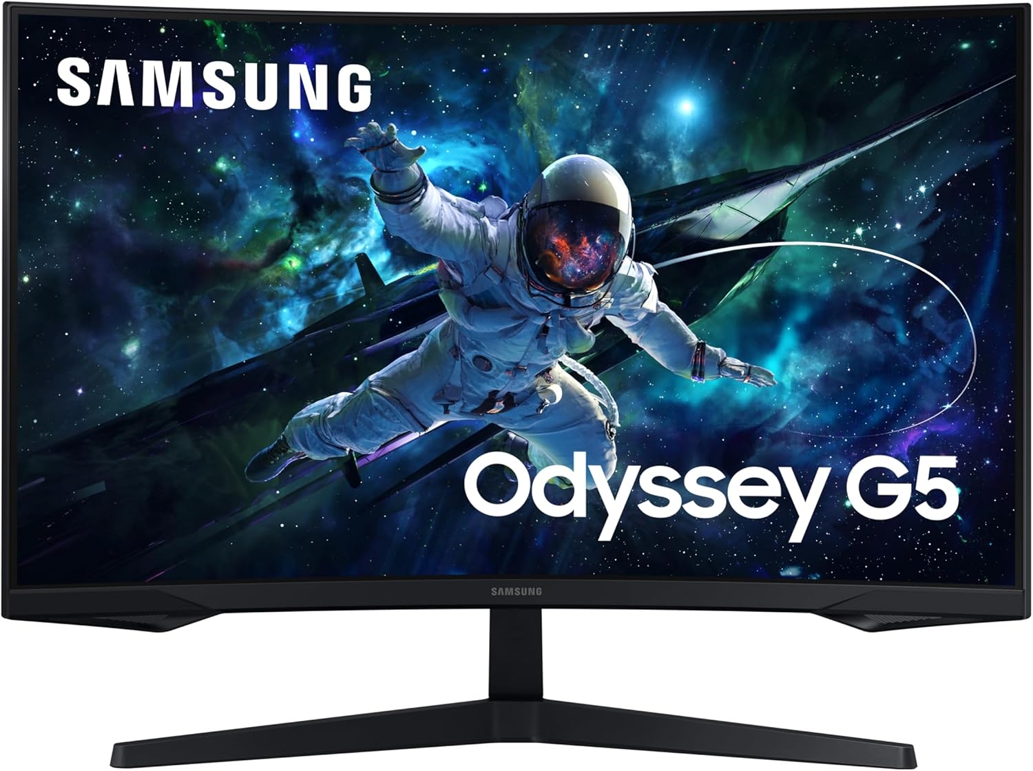 Монитор LED 32" Samsung Odyssey G5 S32CG552EU (QHD VA, 2560x1440, 2500:1, 1ms, HDR10, HDMI/DP, Curved, Black) Монитор LED 32
