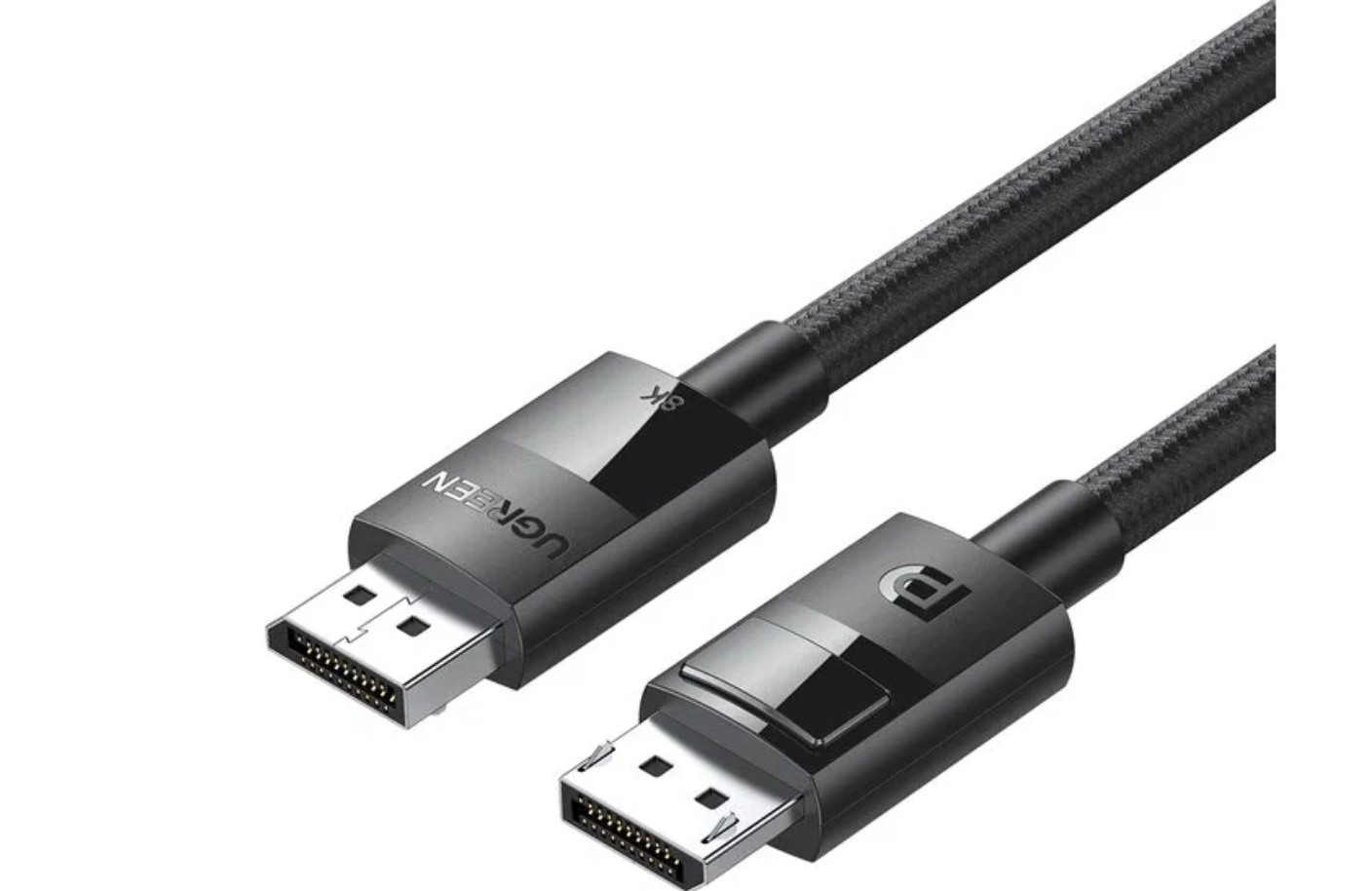 Кабель Ugreen 80390 DP-DP V1.4 (FHD240Hz, 2K165Hz, 4K144Hz, 8K60Hz, 1m, Black) Кабель Ugreen 80390 DP-DP V1.4 (FHD240Hz, 2K165Hz, 4K144Hz, 8K60Hz, 1m, Black)