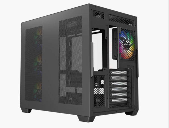 Корпус MidiTower XYZ TESSERACT X Black (w/o PSU, Front and Side TG, 7x Integrated A-RGB Fans w/ Controller, X-CS-TESSERACTX-B) Корпус MidiTower XYZ TESSERACT X Black (w/o PSU, Front and Side TG, 7x Integrated A-RGB Fans w/ Controller, X-CS-TESSERACTX-B)
