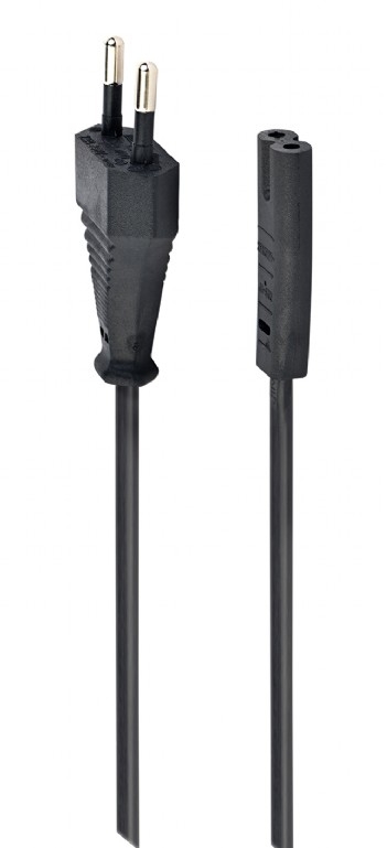 Кабель питания Gembird PC-184/2-1m (Radio, Schuko, 1m, Black)