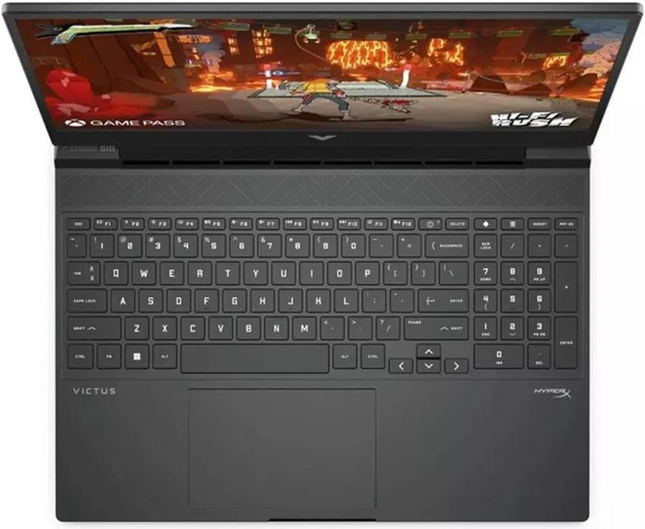 Ноутбук HP Victus 15-fa2082 15.6" (FHD IPS 144Hz, i5-13420H, 16GB, 512GB SSD, 6GB RTX 4050, Mica Silver, Windows 11) Ноутбук HP Victus 15-fa2082 15.6