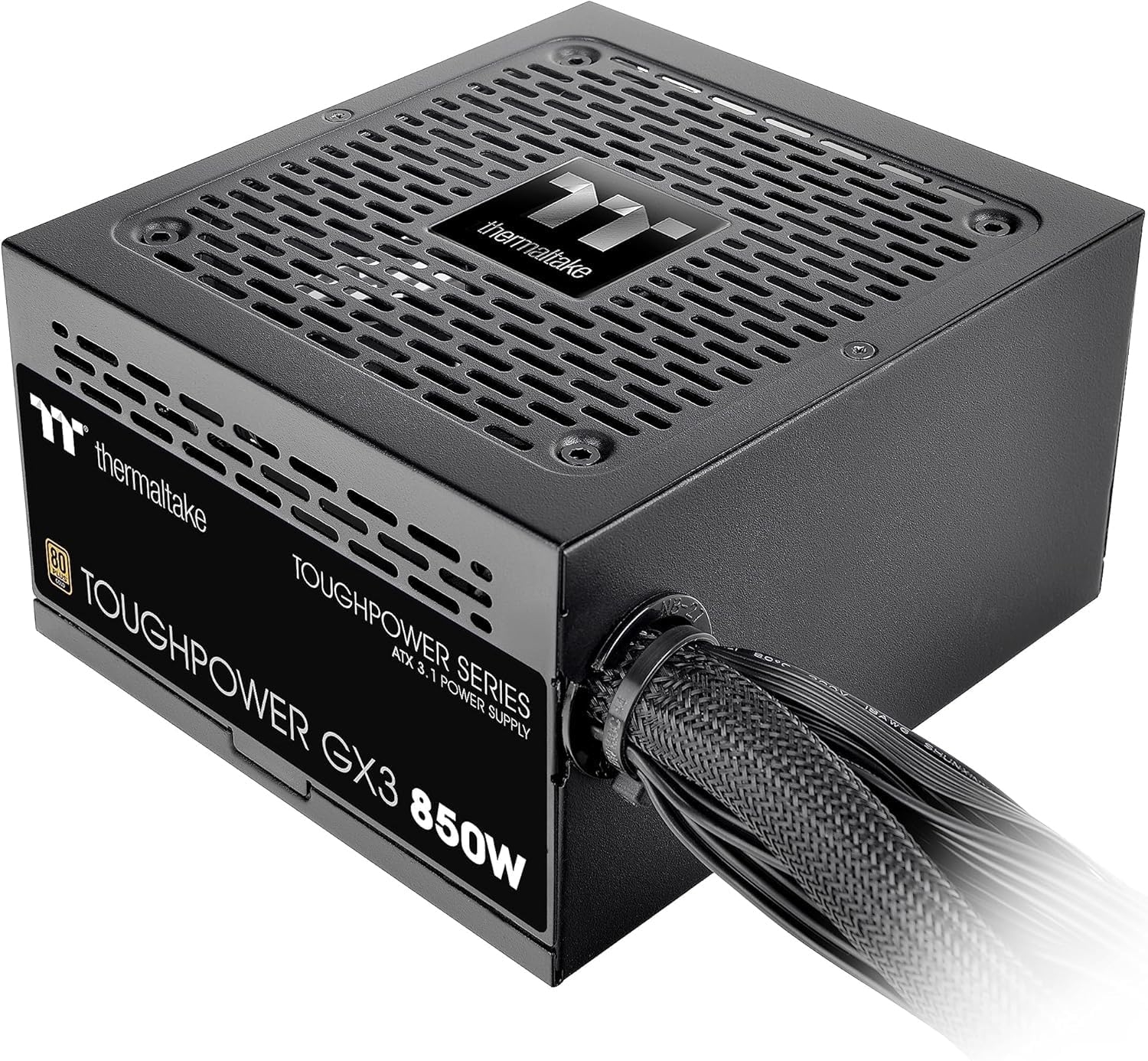 Блок питания 850W Thermaltake Toughpower GX3 80+ Gold (ATX, ATX 3.0, PCIe Gen 5.0) Блок питания 850W Thermaltake Toughpower GX3 80+ Gold (ATX, ATX 3.0, PCIe Gen 5.0)