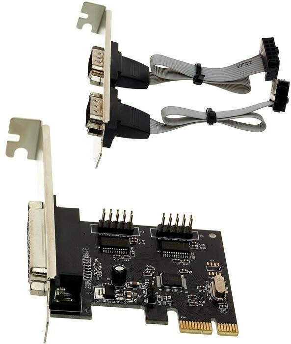 Контроллер ExeGate EXE-303 (PCI-E, 1xLPT DB25, 2xCOM DB9) Контроллер ExeGate EXE-303 (PCI-E, 1xLPT DB25, 2xCOM DB9)