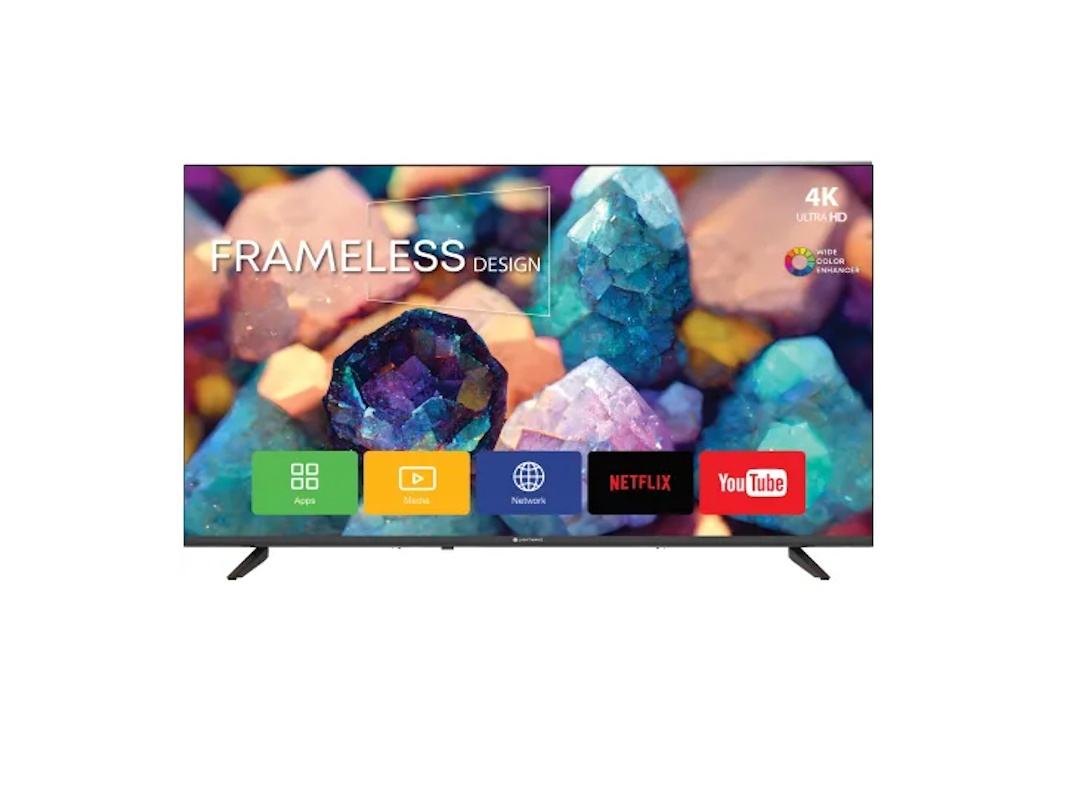 Телевизор 75" Lightwave LW-GQ7500-T2S2 (4K UHD QLED, Google TV, 2+32GB, WiFi+BT, DVB-T2/S2) Телевизор 75