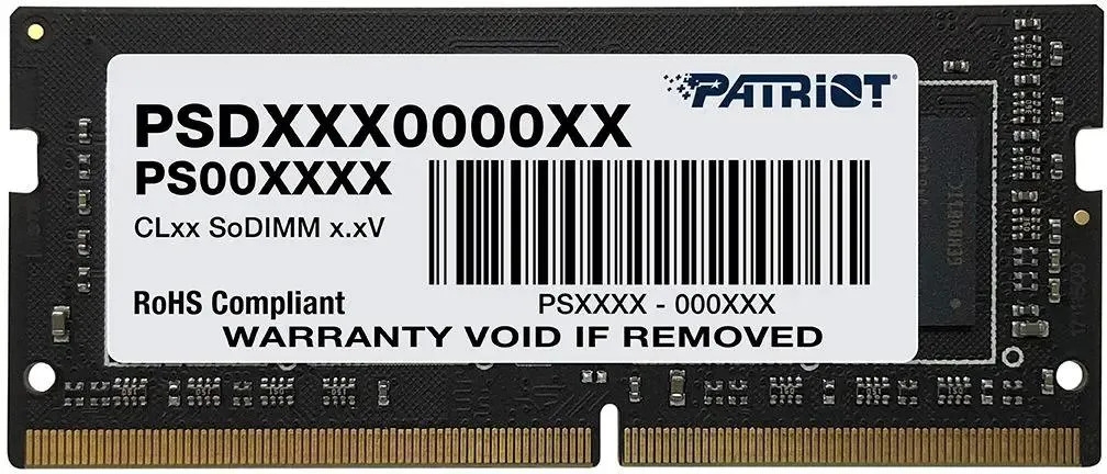 Модуль памяти SODIMM 16GB DDR4 PATRIOT PSD416G32002S (3200MHz)