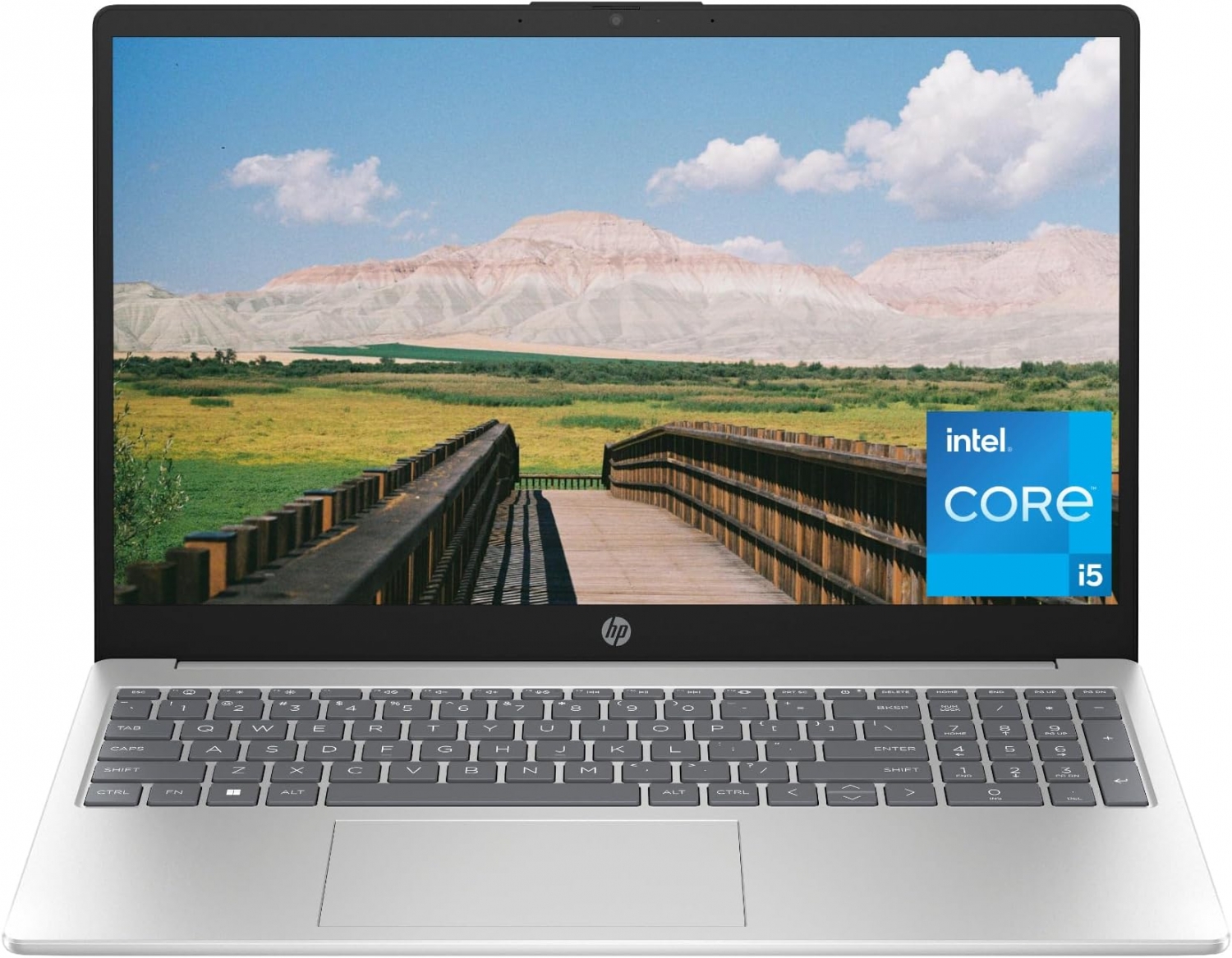 Ноутбук HP 15-FD2015ST 15.6" (FHD IPS, Core Ultra 5 225U, 8GB, 512GB SSD, Intel Xe Graphics, Silver, Win 11) Ноутбук HP 15-FD2015ST 15.6