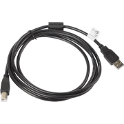 Մալուխ LANBERG CA-USBA-11CC-0050-BK USB 2.0 AM-BM FERRYT BLACK 5M