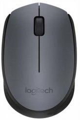 Mouse  беспроводная Logitech M170 (USB, Gray/Black)
