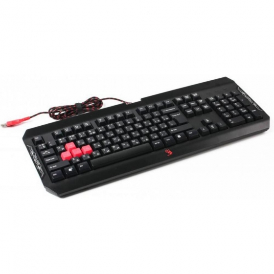 Keyboard A4 Bloody Q100 (Multimedia, Gaming, Black, USB)