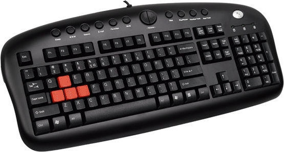 Keyboard A4 KB-28G-1 Gaming (Black, USB)