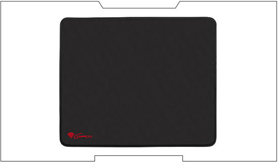 Mousepad  Genesis NPG-0658 CARBON 500 M LOGO, Gaming (300x250mm)