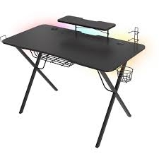 Gaming table Genesis NDS-1550 Holm 300 RGB (Black)