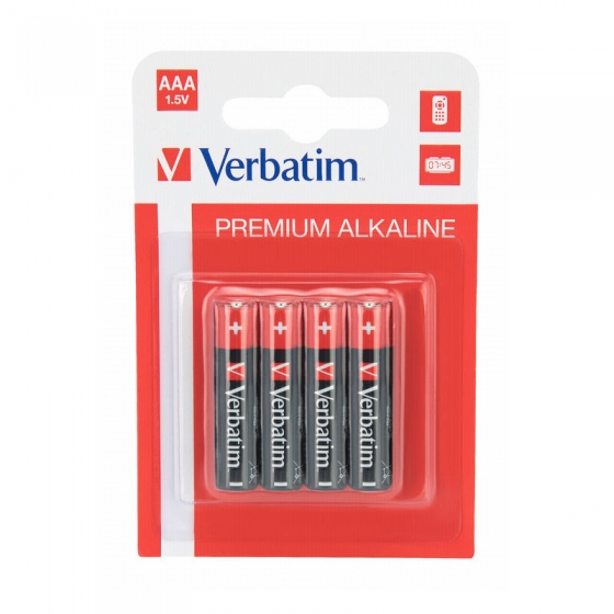 Батарейка Verbatim LR03 (Alkaline, 4pcs)