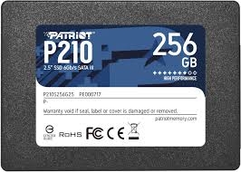 Կուտակիչ SSD 256GB PATRIOT P210S256G25 P210 (2.5