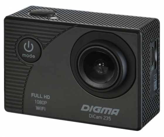 Action cam Digma DiCam 235 (Black)