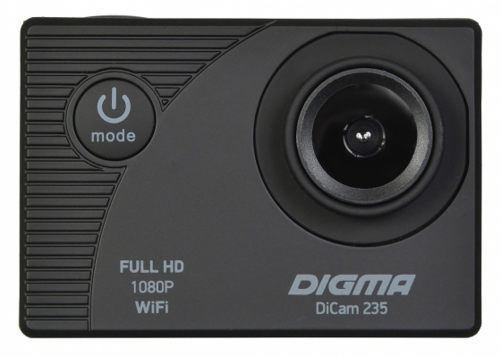 Экшн-камера Digma DiCam 235 (Black)