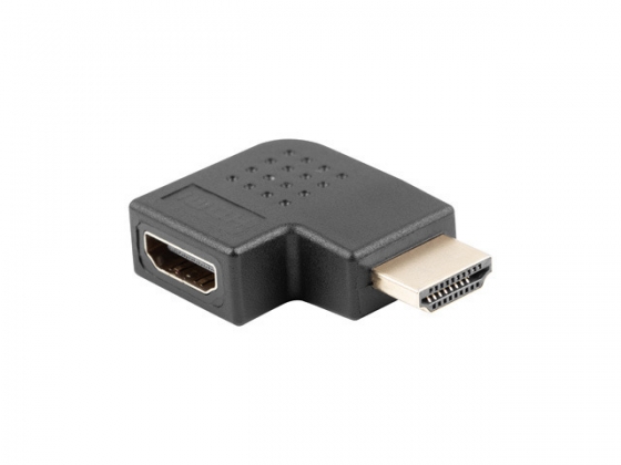 Адаптер LANBERG AD-0036-BK HDMI-AM->HDMI-AF (90 degrees, Right)